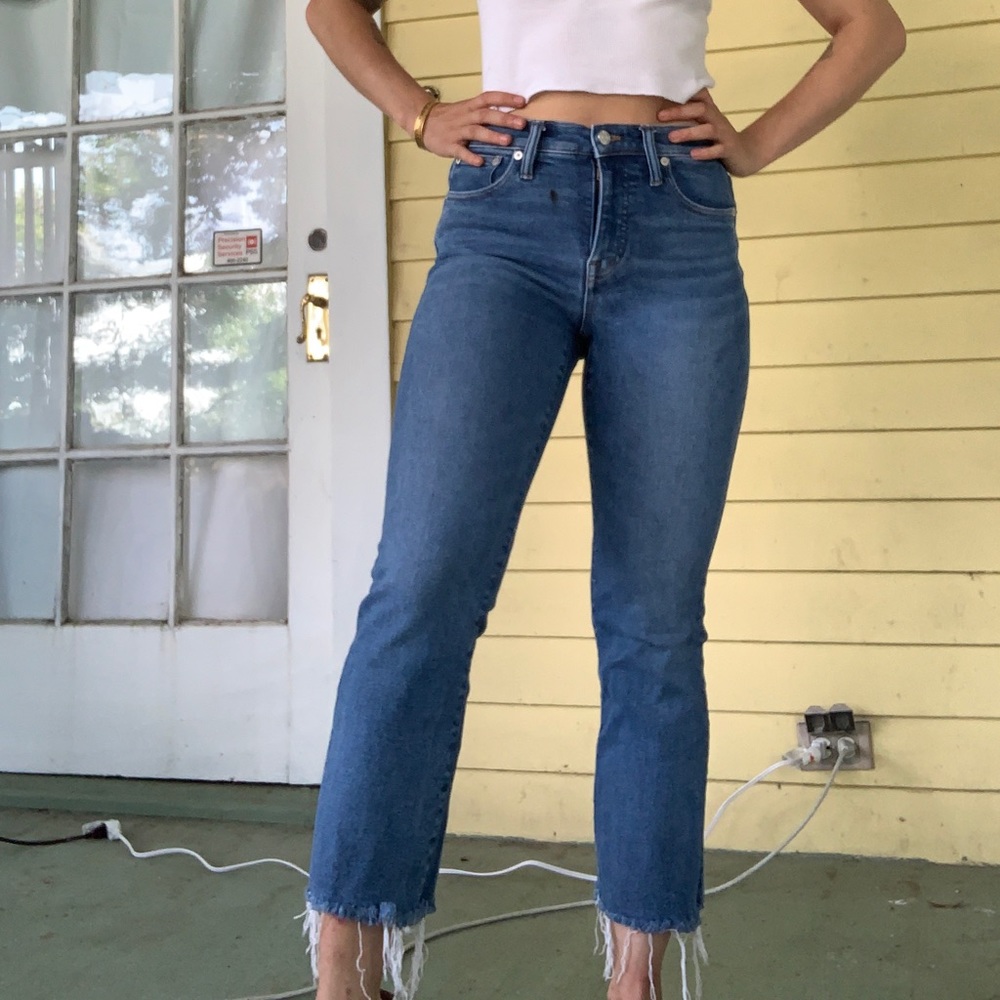 Madewell Cali Demi Boot Jeans